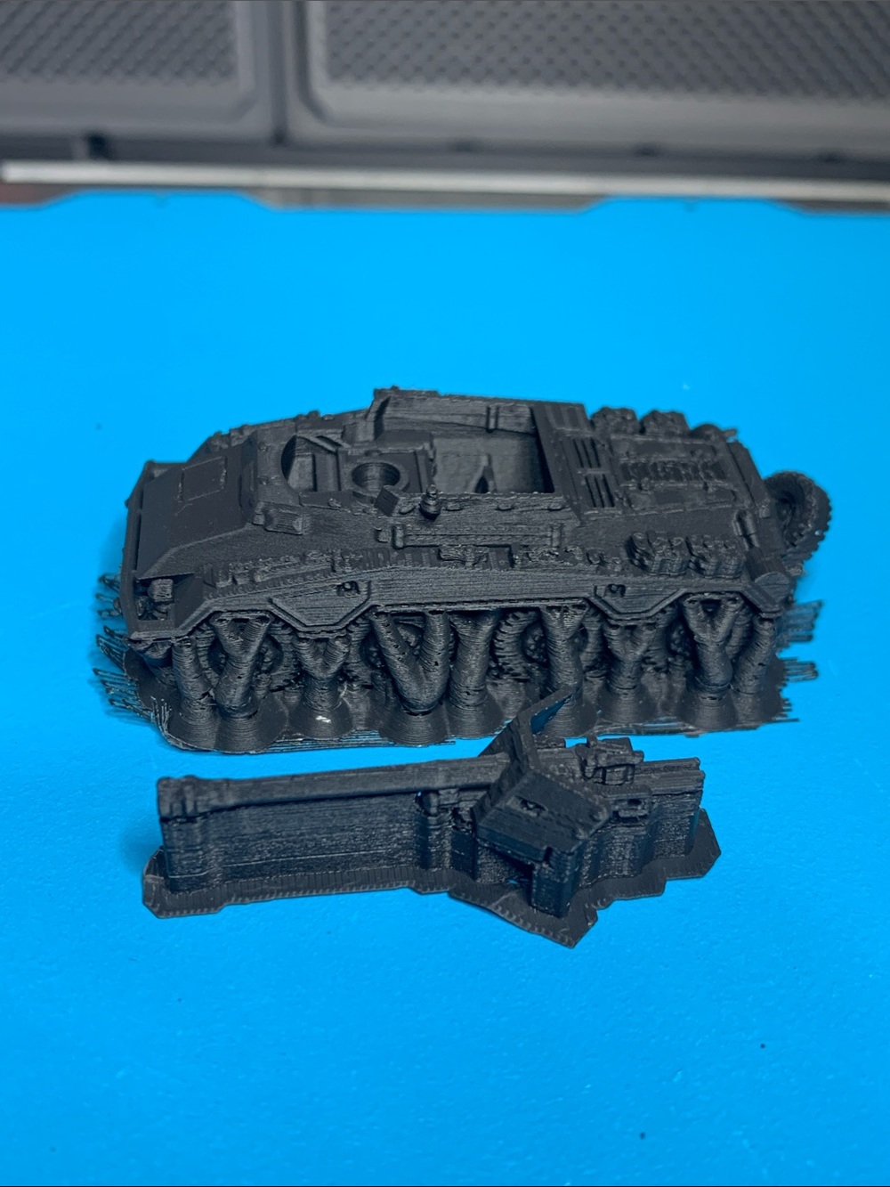 1-100 Scale German Sdkfz 234-4 3D Printed Miniature Tank Model